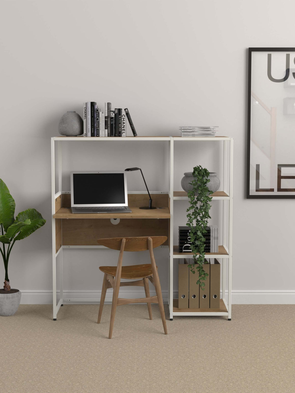 low modular desk