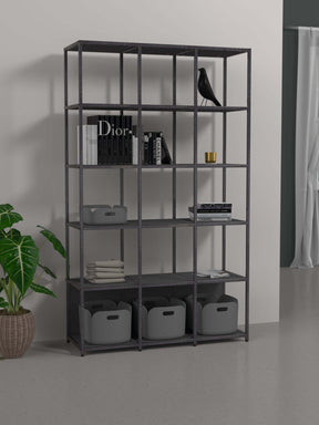 Modular Shelving With 15 Square Shelves