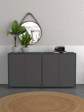 modular sideboard decorated